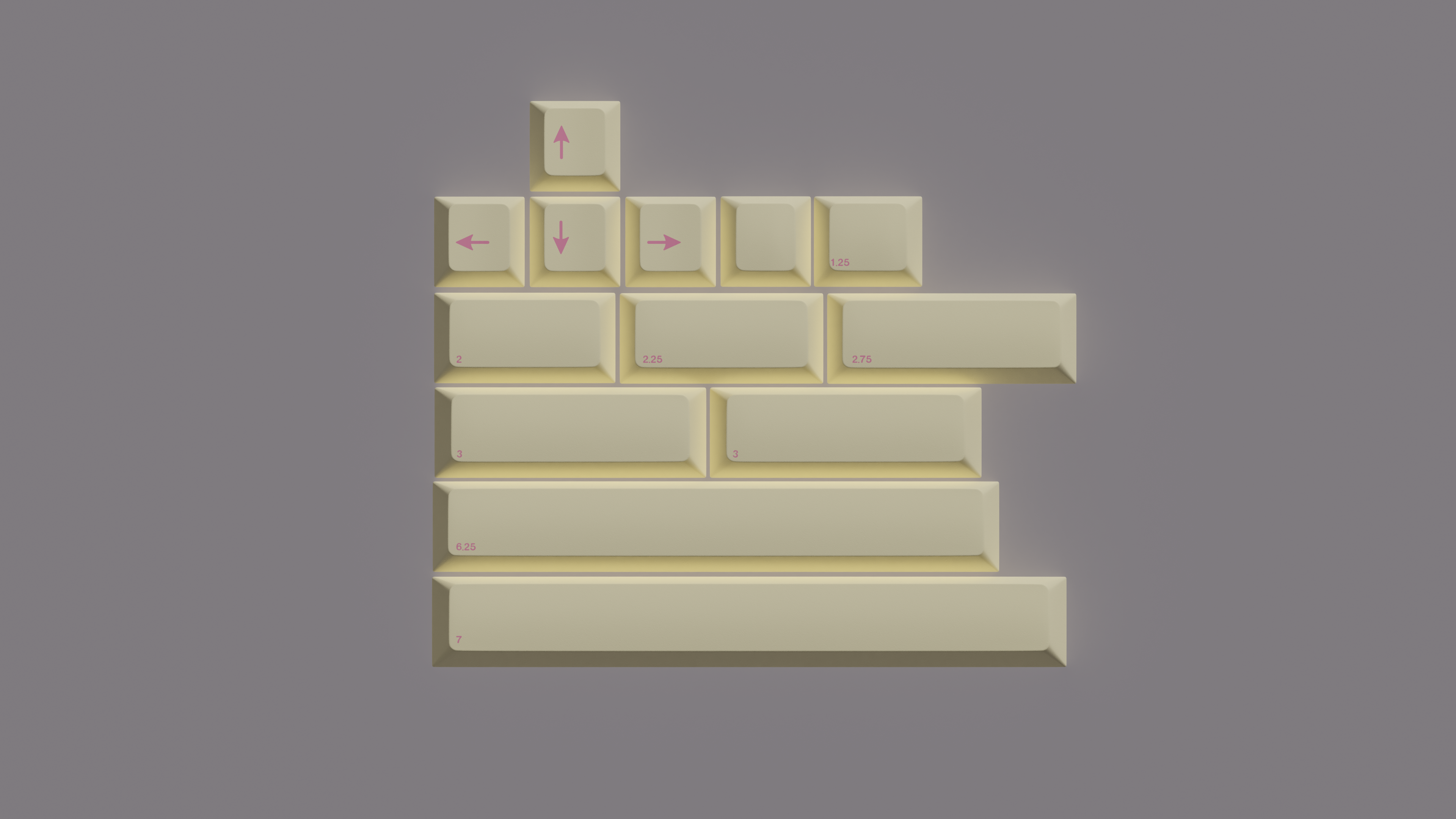 MW Velvet Keycaps